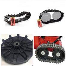 Rubber Track Caterpillar for Snowblower Snow Sweeper thumbnail-2