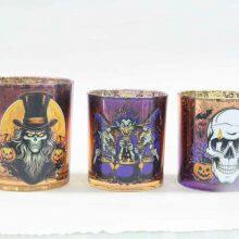 Glass Candle Holder Glass Vase Mosaic Vase