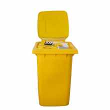 120 Litre Wheeled Bin Oil Spill Kit For Warehouse Oil Leakage thumbnail-4