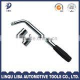 17-19mm High Quality Forging Chrome Plated L-Shaped Telescopic Wrench thumbnail-4