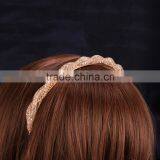 Charming Hot Sale Gold Plated Glass Stone Korean Fashion Hair Accessories thumbnail-2