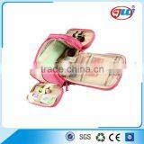 Folding Cosmetic Bag Makeup Bag With Compartments thumbnail-1