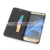 Faddist West Jean Series PU Leather Wallet Case With Card Slot for S7edge Flip Holder Leather Cover With Buckle For S7edge thumbnail-5