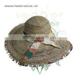 Womens Summer Fashion Straw Hat thumbnail-1