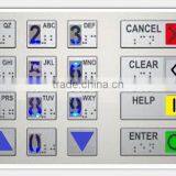 16 Keys Numeric Metal Keypad for Bank ATM Equipment thumbnail-4