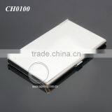 High Quality Pocket Business Card Holder Stainless Steel Plated Silver Concavity Metal Blank Card Case thumbnail-5