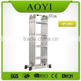 4 x 4 Folding Aluminium Ladder Multi Purpose Function Aluminium Ladders AY-404 With EN131 thumbnail-3