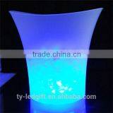 fashion bar ice bucket led rechargeable led ice bucket