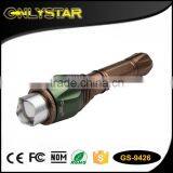 Best R3 250 LM Rotating Zooming Multiple Mode Rechargeable Led Flashlight thumbnail-1