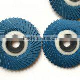 4" 100x16mm Zirconium Abrasive Flap Disc thumbnail-2