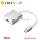 Cheap Portable Silver aluminum alloy TYPE C USB 3.0 to 2.0HDMI adapter
