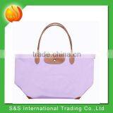 Fashionable Nylon Foldable College Student Shoulder Bag Hand Bag thumbnail-4