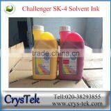 Challenger sk4 solvent ink 1L or 5L packing from Guangzhou supplier