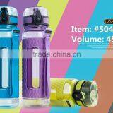 Online Store Sync 450ml Tritan Material Silicon Cover Water Sports Bottle thumbnail-1