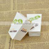 Food Grade White Paper Card Fried Food Packaging Box thumbnail-5