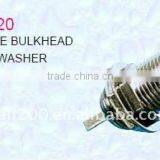 Bulkhead F Female Connector With Nut & Washer