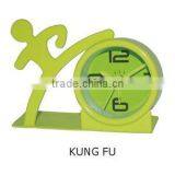 Cute Mini Alarm Clock, Sport Clock, Fashion Metal Clock Bedside Clock, Instructions thumbnail-2