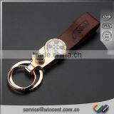 Full Leather Custom Promotional Keychain thumbnail-1