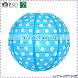 Hot Sale Christmas Hanging Decoration Round Paper Lanterns