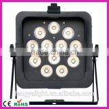 2015 NEW Stage Lighting 12x18w 6 in 1 IR LED Slim Par 64 Can