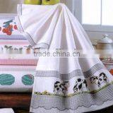 Luxury embroidery cotton fabric bath towel set                        
                                                Quality Choice