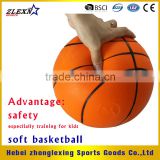 2016 promotion cheap Polyurethane foam soft colorful basketball