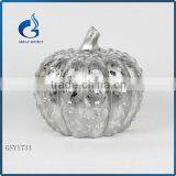 Direct Factory Silver Pumpkin Ceramic Halloween Pumpkin Wholesale