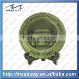 Custommized Souvenir 3D Metal Engraved Commemorative Plates