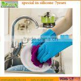 Fda Silicone Cooking Gloves Silicone Oven Glove,heat Resistant Bbq Glove