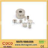 Sintered Neodymium Cylinder Magnet With Hole thumbnail-1