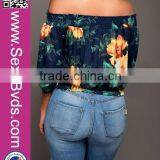 Latex Embroidery Women Suit Ladies Off-shoulder Leisure T-shirt Summer Suit Styles for Women 2016 thumbnail-5