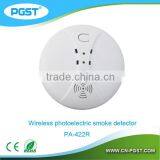 Fire Alarm Smoke Detector DC9V Powered Battery 868/433mhz FCC EN14604
