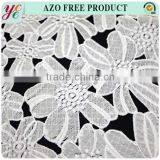 Leaf 2015 New Desgn Chemical 100 Polyester Embroidery Lace Fabric thumbnail-3