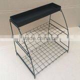 New Arrival High Quality Customized Wire Desk Tea Box Rack thumbnail-5