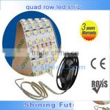 quad row led strip dimmeable and RGB