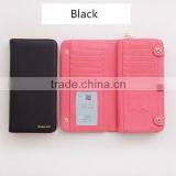 2017 New Arrivals Brand Lady Wallet , Colorful and Fashion Multifunction pu Leather Women Wallet With 72 Card Slots . thumbnail-3