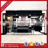 hot cosmetic shop layout interior design makeup stand with lights