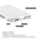 Ultra Thin Credit Card Mobile Power Bank 6000mAh Polymer With Built In USB Cable Pocket Power External Battery Charger thumbnail-3