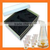 24K Floating Golden Flake 20ml Fancy Shaped Small Shot Glass thumbnail-2