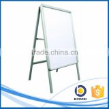 Folding aluminum A stand, customzied sign stand, A0 A1 A2 pavement sign board