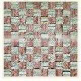 Marble Stone Mixed Mosaic Tiles for Wall, Bamboo Mosaic