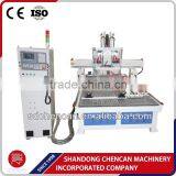 Jinan 4Axis Drilling Hole CNC Router Wood Engraver Machine With Three Heads thumbnail-4