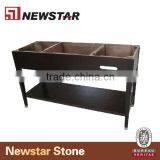 Hotel Wooden Vanity Bases Bathroom Corner Vanity