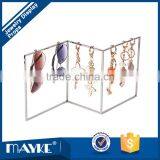 Stainless Steel Jewelry Rack With Unique Design of the Accessories for Shop Display