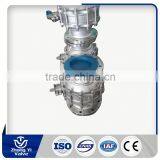 OEM Chinese Factory Patent Electric Actuator Control Flanged Ball Valve With Long Handle thumbnail-5