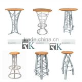 RK-aluminum truss bar table and chair