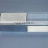 Gift Orders Logo Engraving Crystal USB With Different LED Light