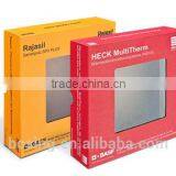 PVC Window Handmade Paper Card Laser Cut Out Packaging Boxes Folding Box Innovative Box Designs