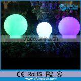 2017 Promotion Gift Decorative Balls Home Decor Rgb Color PVC Led Small Ball Night Light