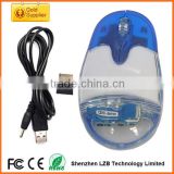 Best hot selling cheap optical wireless aqua mouse with customeized floater Liquid mouse
